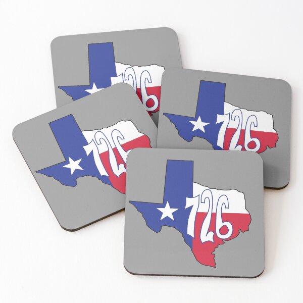 Item preview, Hand Drawn Texas Flag 726 Area Code designed and sold by itsrturn.