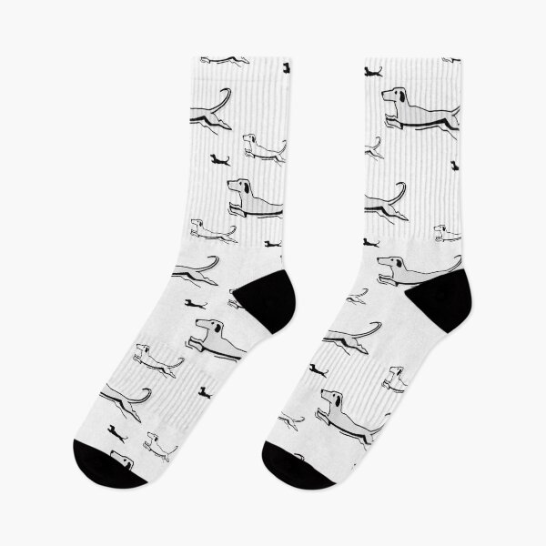 Item preview, Dachshund Sketch Black and White designed and sold by Reiyankhairina.