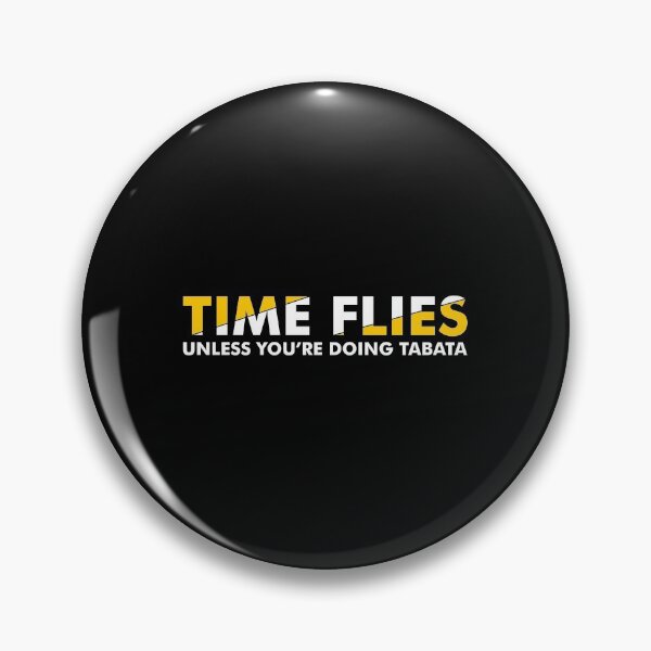 Item preview, Tabata Workout HIIT Training Time Flies product designed and sold by jakehughes2015.