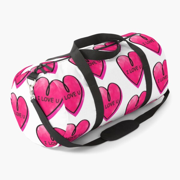 Item preview, Valentines Day Candy Heart I love U Pink Color designed and sold by MisPuHoney.