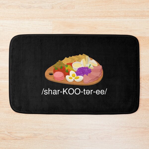 Item preview, French Pronunciation Charcuterie Cheese Board graphic designed and sold by jakehughes2015.