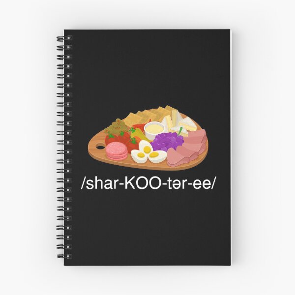 Item preview, French Pronunciation Charcuterie Cheese Board graphic designed and sold by jakehughes2015.