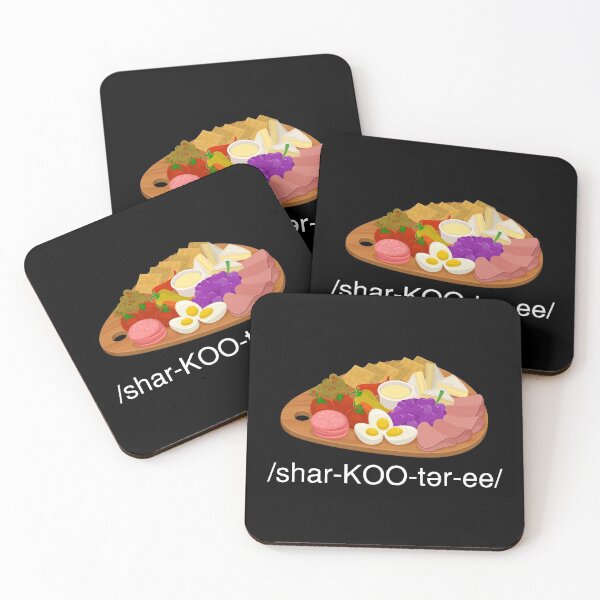 Item preview, French Pronunciation Charcuterie Cheese Board graphic designed and sold by jakehughes2015.