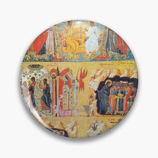 Item preview,  A five-part Russian Orthodox icon depicting the Easter story designed and sold by The Great  Art.