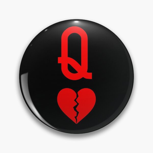 Item preview, Queen Of Broken Hearts Card Design designed and sold by DoubleLifted.
