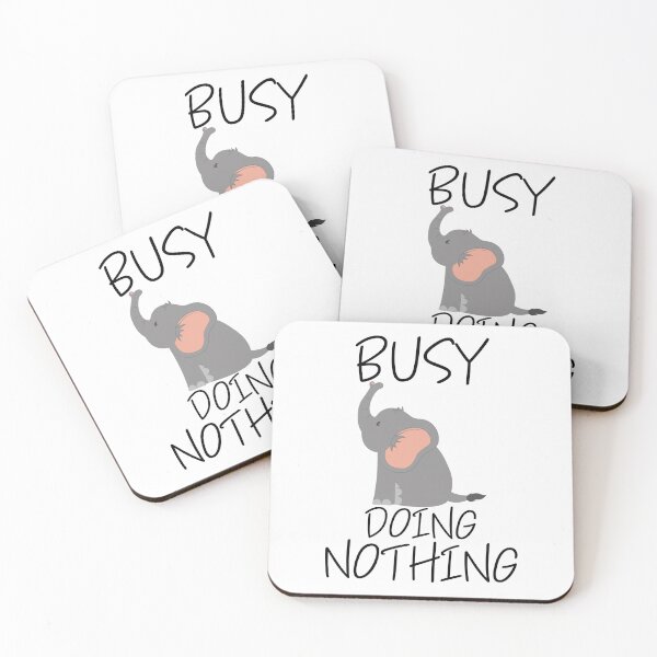 Item preview, Busy Doing Nothing - Elephant (bt) designed and sold by Amon Ferg.