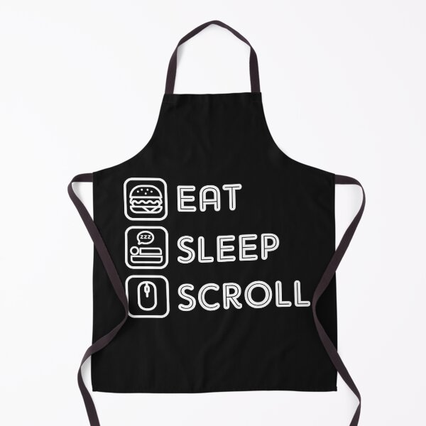 Artikelvorschau, Eat Sleep Scroll Shirt für Computer Nerd Shirt entworfen und verkauft von tosaporn.