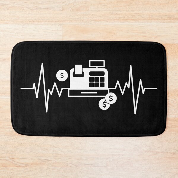 Item preview, Proud Cashier Heartbeat Life designed and sold by livegood.