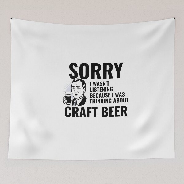 Item preview, Craft beer Thinker. designed and sold by ben-taylor1234.