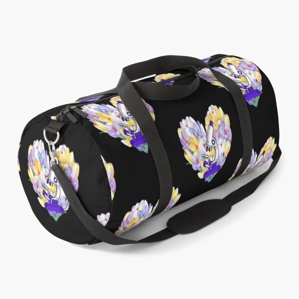 Item preview, CROCUS FLOWER HEART MICROSCOPE MEDICAL LABORATORY SCIENTIST designed and sold by Hippiesole.