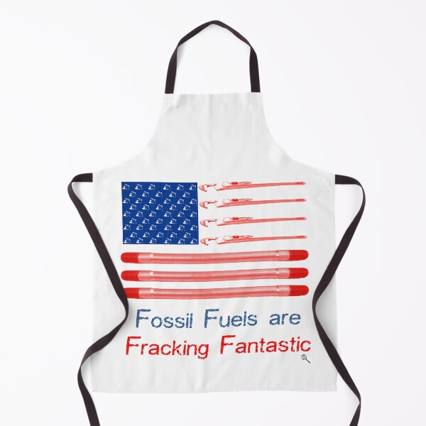 Item preview, Oil and Gas US flag - Fossil Fuels are Fracking Fantastic designed and sold by Truthstoliveby.
