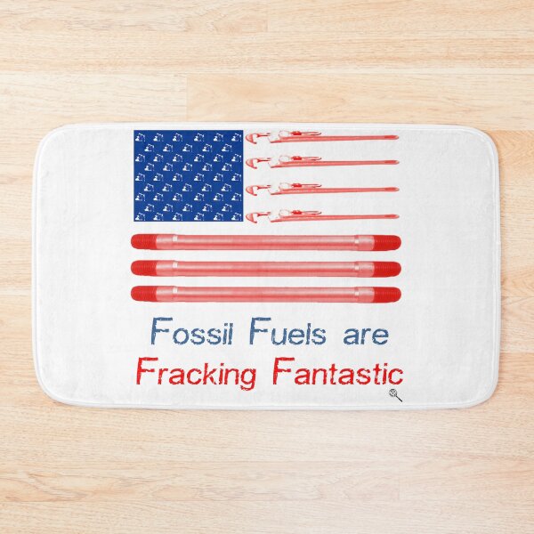 Item preview, Oil and Gas US flag - Fossil Fuels are Fracking Fantastic designed and sold by Truthstoliveby.