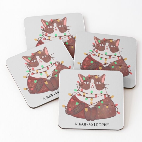 Item preview, A Cat-astrophe (with background) designed and sold by delloran1.