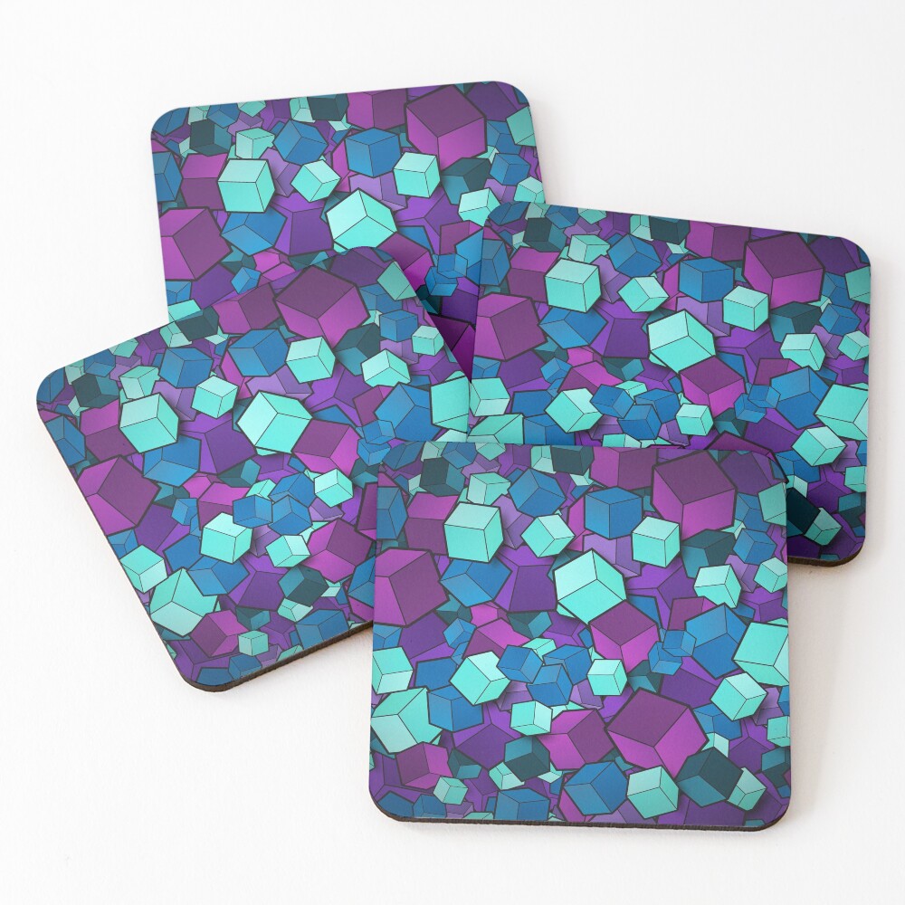 Item preview, Coasters (Set of 4) designed and sold by Banner-Ink.