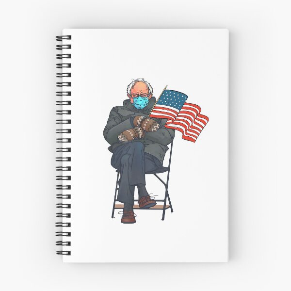 Item preview, Bernie Sanders Mittens Meme Inauguration American Flag designed and sold by OdonnellConrad.