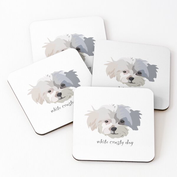 Item preview, White Crusty Dog designed and sold by CCCC digitals _.