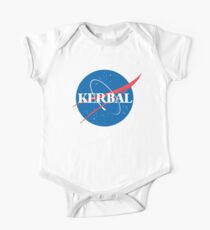 Kerbal Space Program NASA logo (large) One Piece - Short Sleeve