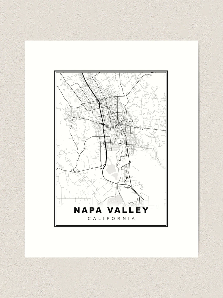 Napa Valley Map