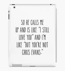 Not Chris - Light Version iPad Case/Skin