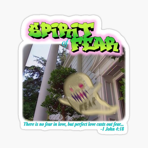 Toss Out Fear Sticker