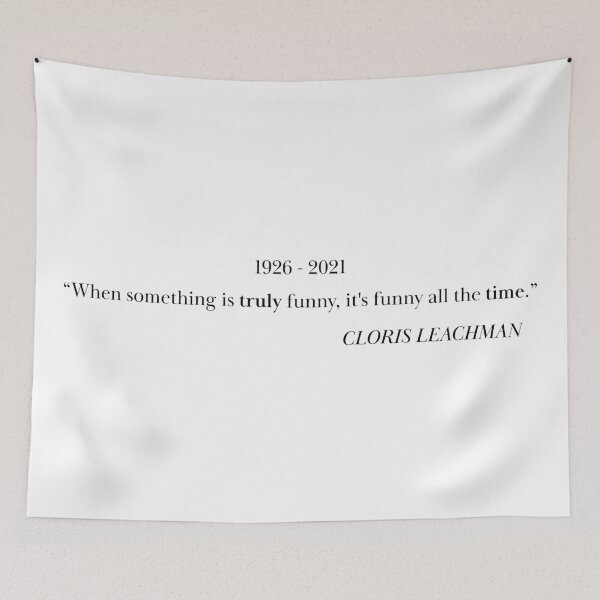 Item preview, Cloris Leachman Quote 3 designed and sold by dreamline-designs.