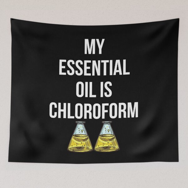 Item preview, My Essential Oil is Chloroform Funny Lab designed and sold by healthybrains.