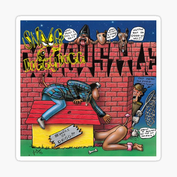 Snoop Dogg Doggystyle Sticker