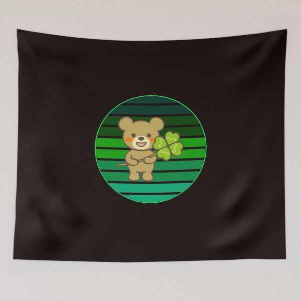 Artikelvorschau, Teddybär St. Patrick's Day Vintage Sonnenuntergang entworfen und verkauft von davestees506.