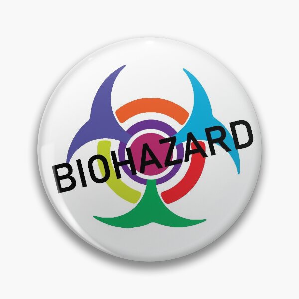 Item preview, Biohazard Multi-Color Image, Lab Humor, Medical Humor  designed and sold by TroveLogic.