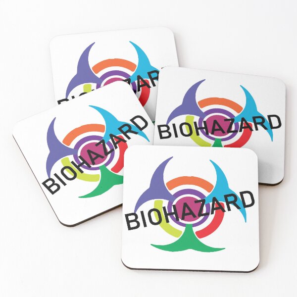 Item preview, Biohazard Multi-Color Image, Lab Humor, Medical Humor designed and sold by TroveLogic.