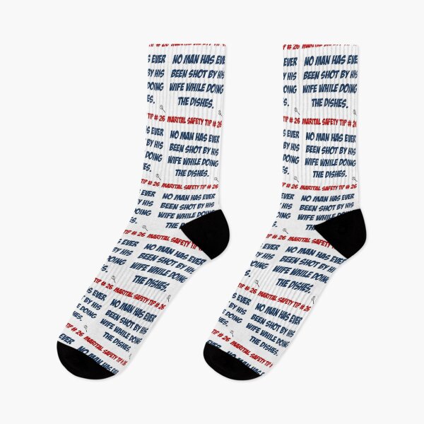 Item preview, Marital Safety Tip # 26 - No man has ever been shot... designed and sold by Truthstoliveby.
