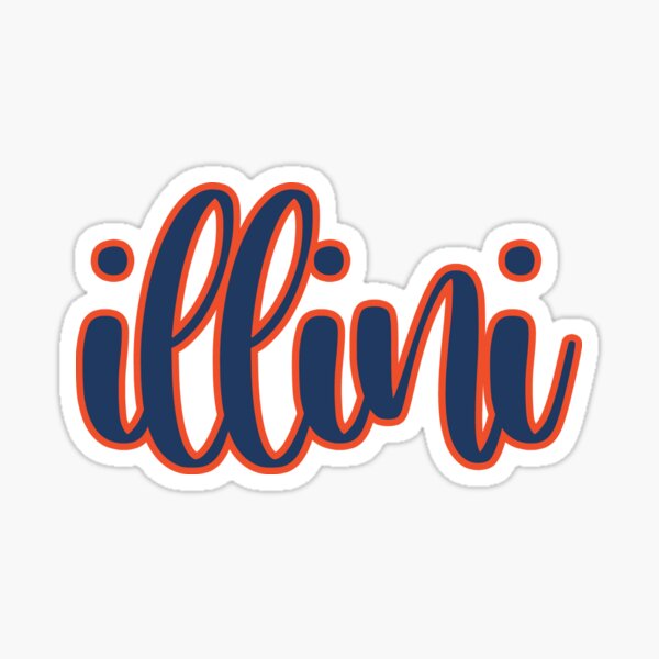 university of illinois Sticker