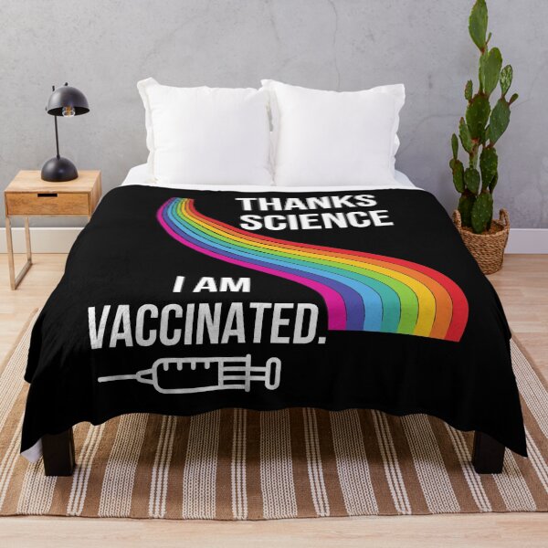 Item preview, Thanks Science Pro Vaccine Vaccination Rainbow Vintage designed and sold by healthybrains.