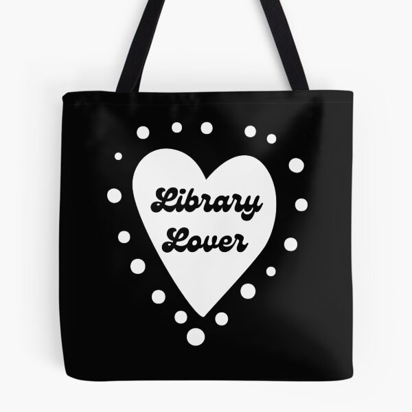 Item preview, Library Lover | Library Design | Librarian Gift designed and sold by Presto Prints Design.