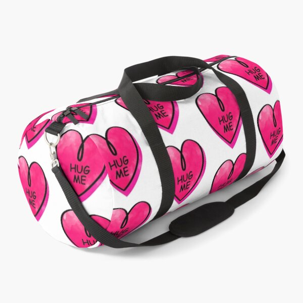Item preview, Valentines Day Candy Heart Hug Me Pink Color designed and sold by MisPuHoney.
