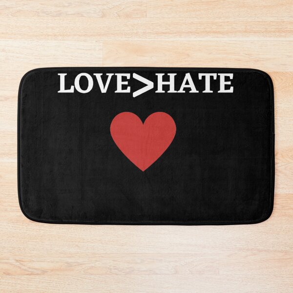 Item preview, Love Is Greater Than Hate designed and sold by healthybrains.