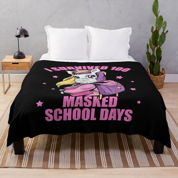 Item preview, I Survived 100 Masked School Days Shirt, Kids Virtual School designed and sold by OdonnellConrad.