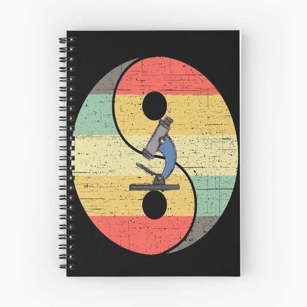 Item preview, VINTAGE YIN YANG MICROSCOPE MEDICAL LABORATORY SCIENTIST designed and sold by Hippiesole.