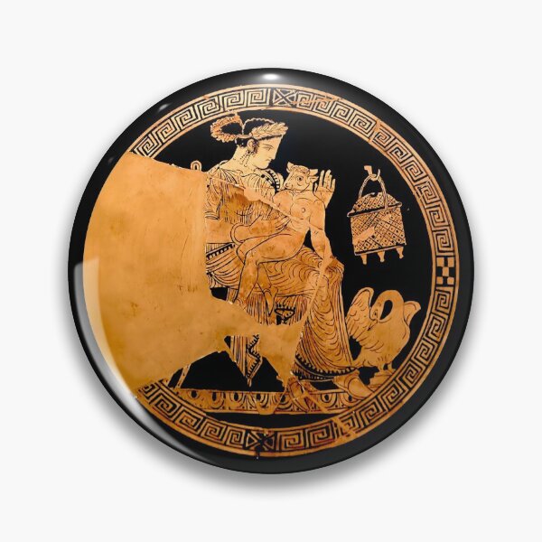Item preview, Pasiphae and the baby Minotaur designed and sold by DotorEaon.