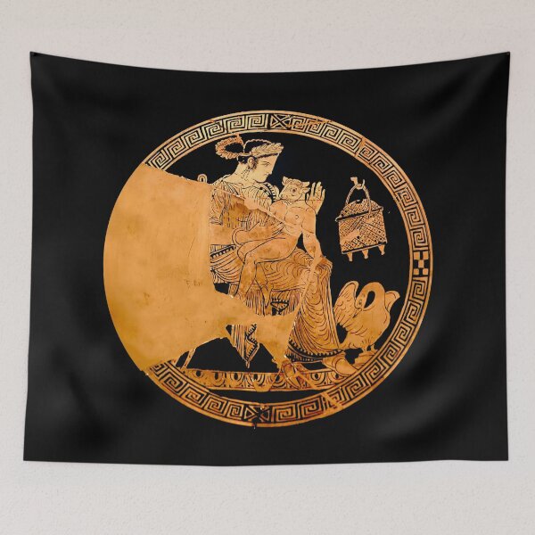 Item preview, Pasiphae and the baby Minotaur designed and sold by DotorEaon.