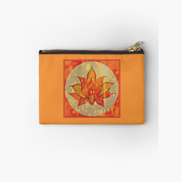 Item preview, Glowy Golden Orange and Red Lotus Flower designed and sold by RDBcreations.