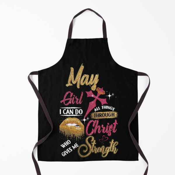 Item preview, May Girl I can Do All Things Through Christ Who Gives Me Strength designed and sold by BaseStore.