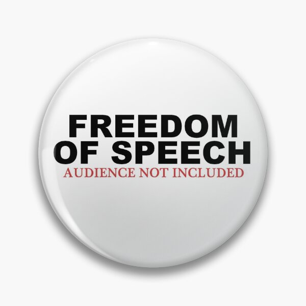 Item preview, Freedom of Speech: Audience Not Included designed and sold by AshWolfForever.