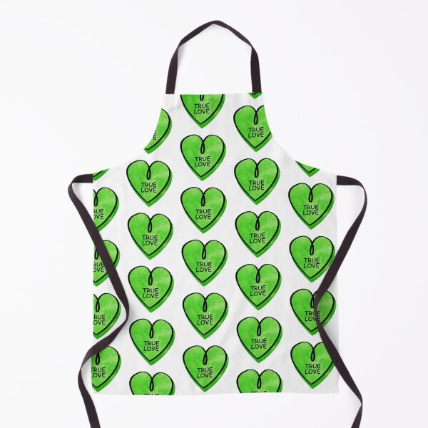 Item preview, Valentines Day Candy Heart True Love Green Color designed and sold by MisPuHoney.