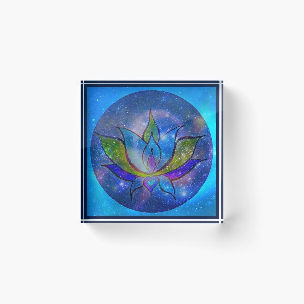 Item preview, Sparkly Blue Lotus Flower designed and sold by RDBcreations.
