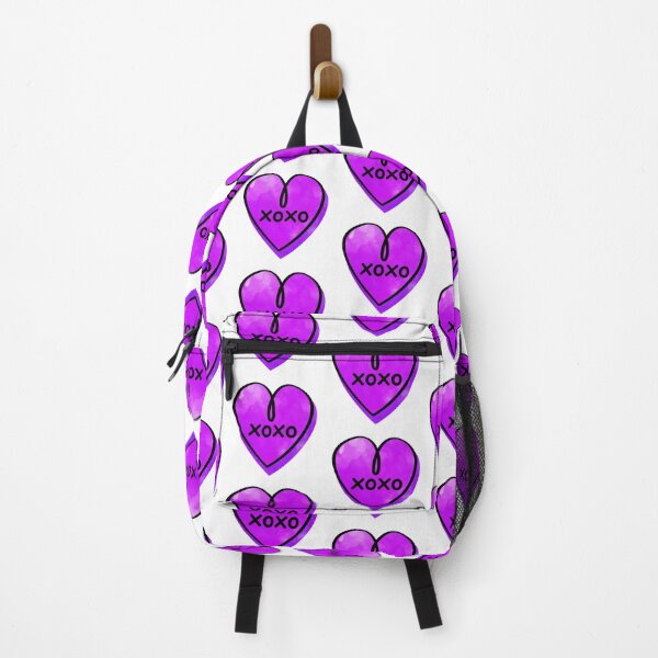 Item preview, Valentines Day Candy Heart xoxo Purple Color designed and sold by MisPuHoney.