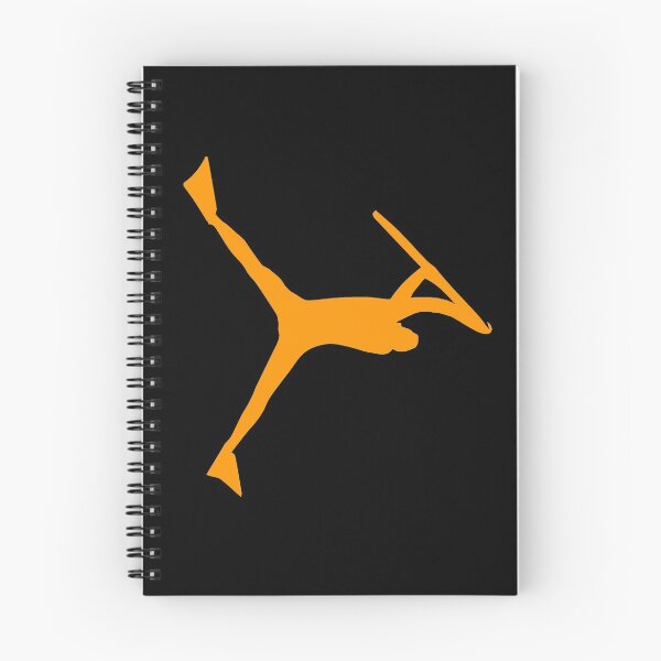 Item preview, Boost! Bodyboarding Invert (orange) T-shirt Sticker design designed and sold by Design--Spore.