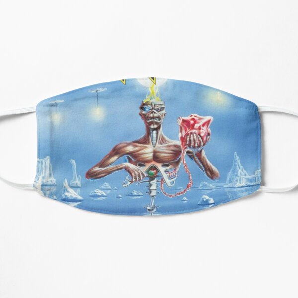 Beach snow ghost Flat Mask