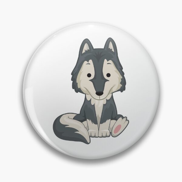 Item preview, Cute Baby Wolf designed and sold by NoSpecialShop.