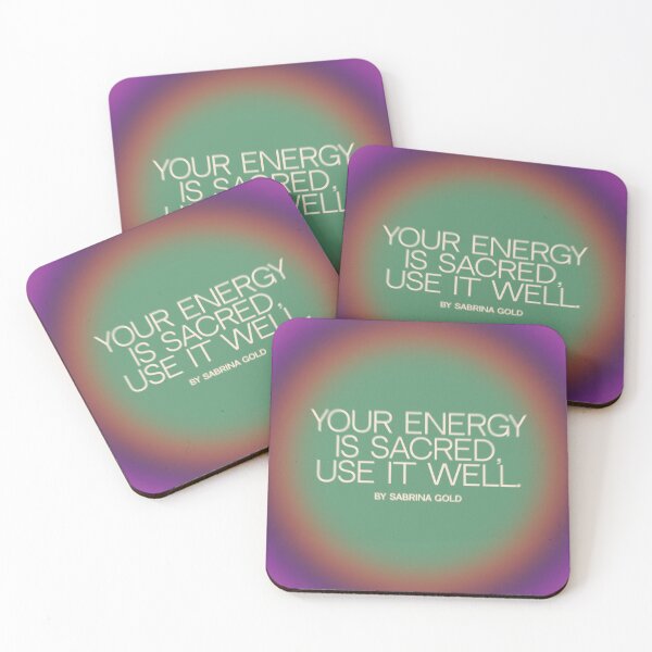 Item preview, Your Energy Is Sacred designed and sold by SabrinaGold.
